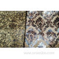 Dyed Polyester Foil Velvet Fabric for Home Textile